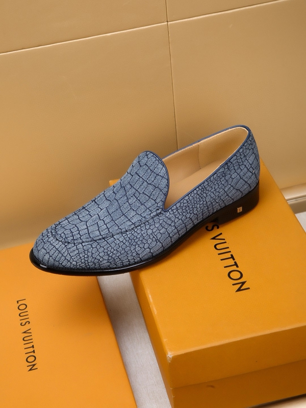 ルイヴィトン靴素材ディテール